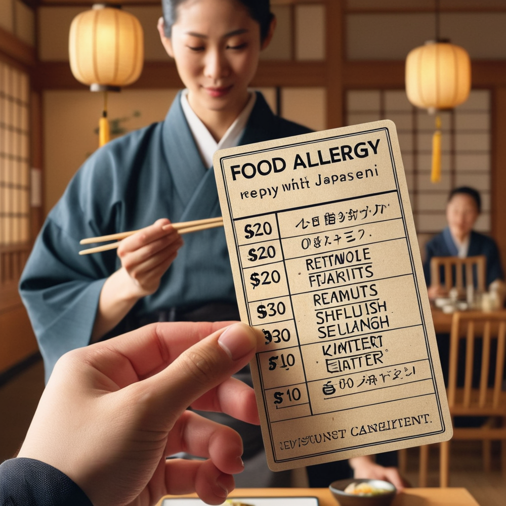 Food Allergy Japan Card 2