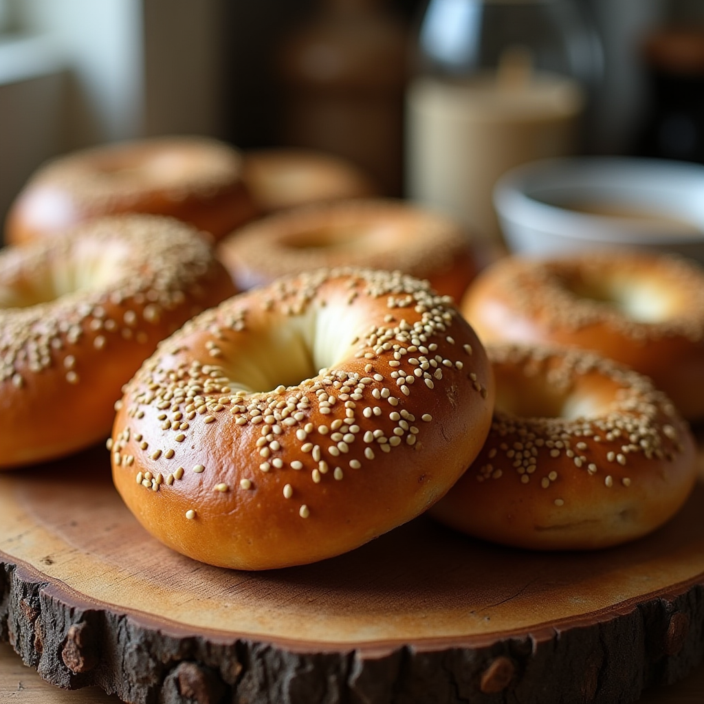 Sourdough Bagels Recipe