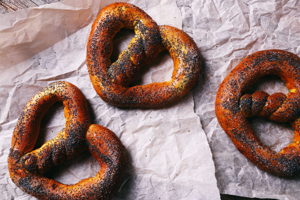 Cheese-Stuffed Pretzels